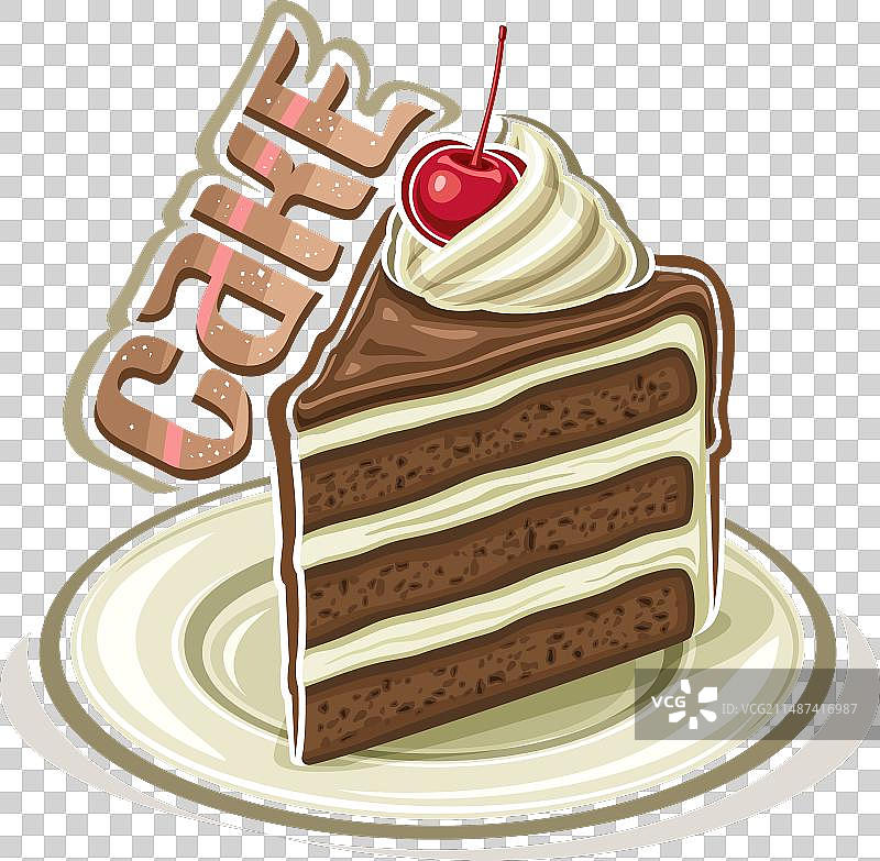 巧克力蛋糕logo图片素材