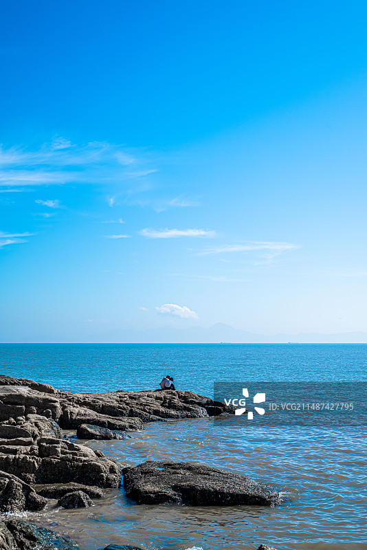 珠海淇澳岛 海边图片素材