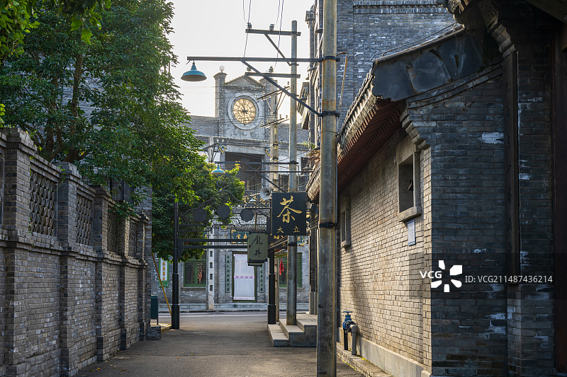 海南海口冯小刚电影公社-东方红景区图片素材