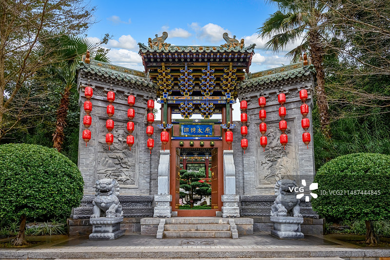 南宁园博园，太原园图片素材