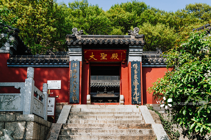 连云港花果山三元宫图片素材