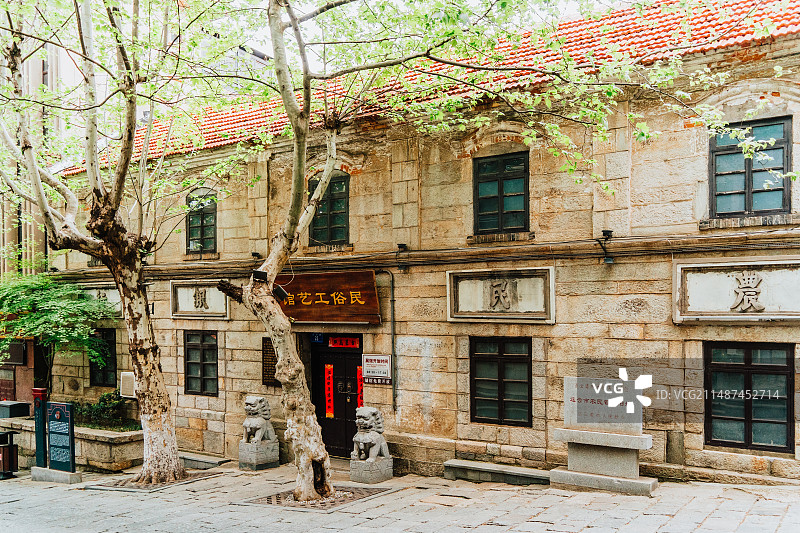 连云港老街图片素材