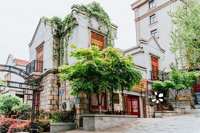 连云港老街图片素材