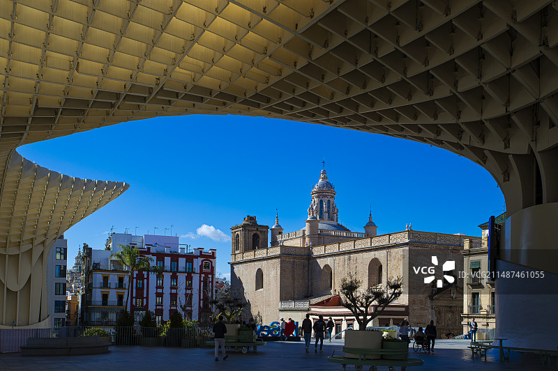 都市阳伞 塞维利亚 Parasol urbano Sevilla图片素材