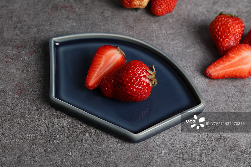 有机水果草莓素材图片图片素材