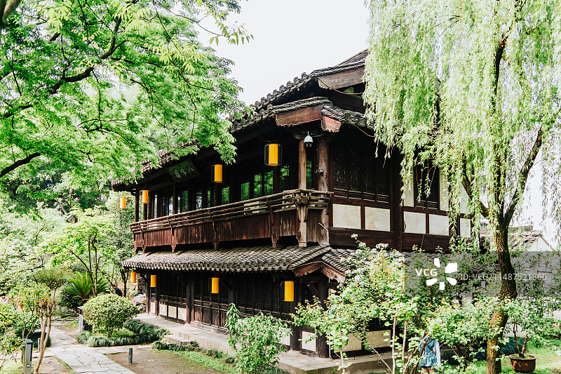 绍兴沈园图片素材