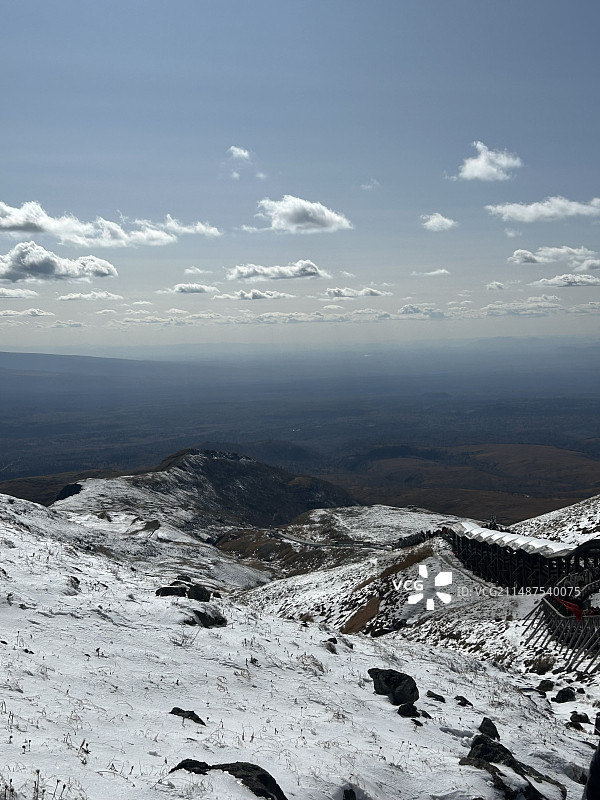 长白山脉图片素材