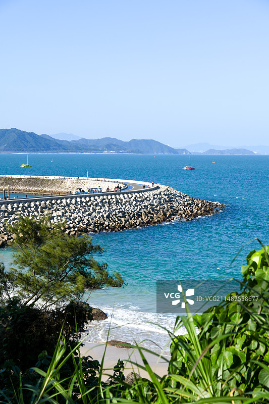 海湾与码头图片素材