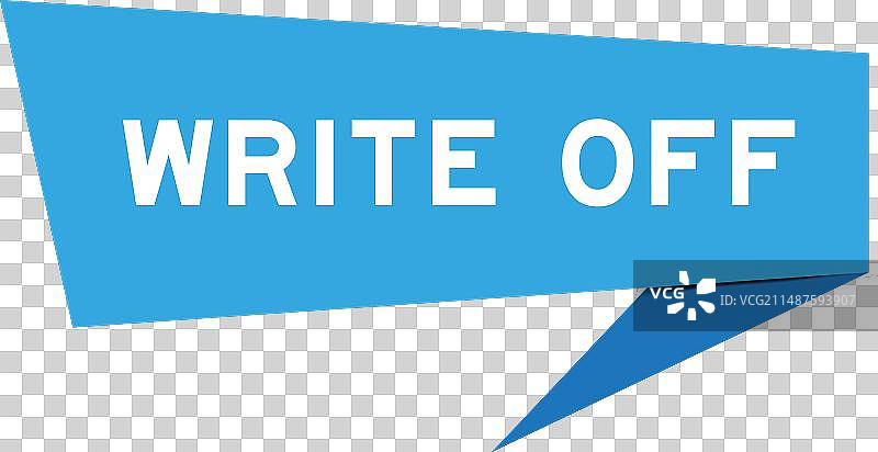 蓝色写字banner图片素材