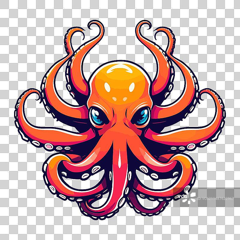 卡通章鱼图片素材