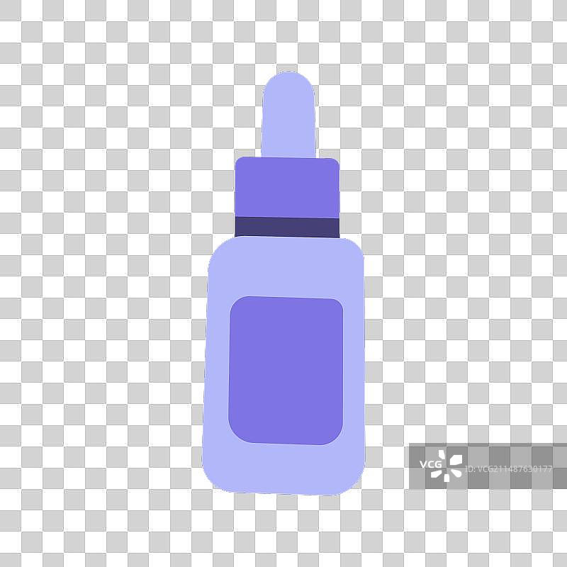 瓶装面部精华液护肤化妆品图片素材