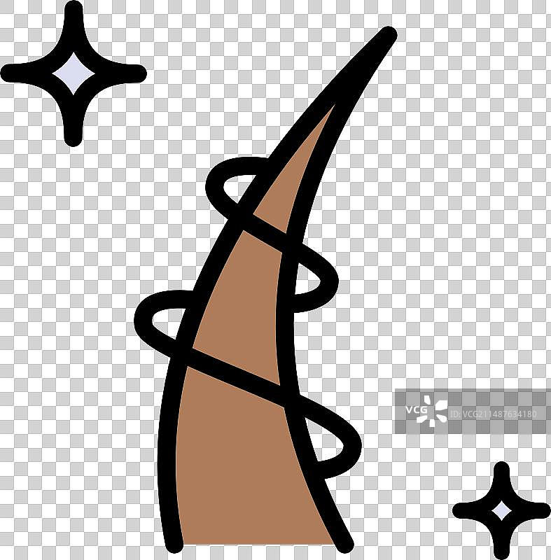 毛囊光泽概念图标图片素材