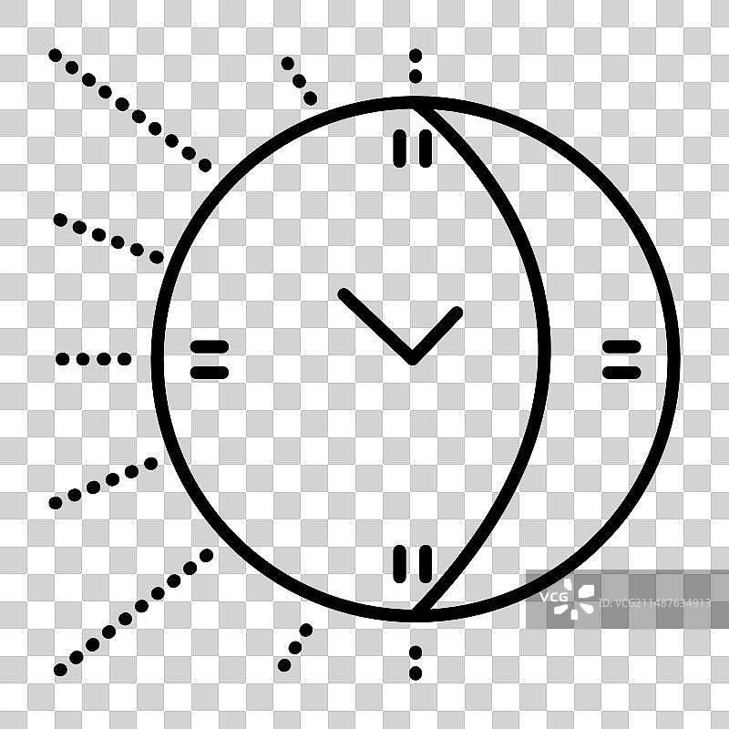 日夜图标图片素材