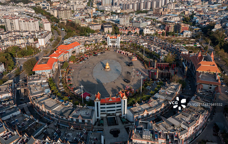 澜沧拉祜族自治县牡帕密帕广场图片素材