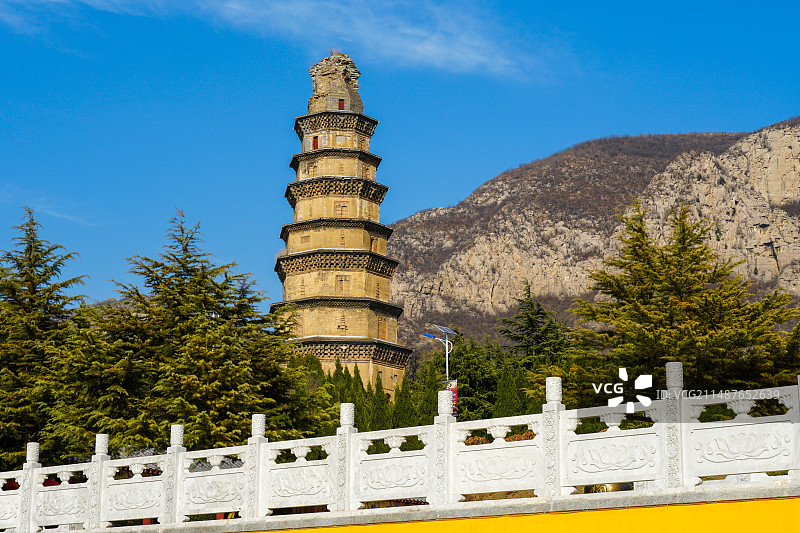 全国文保，河北省邯郸市峰峰矿区响堂山石窟图片素材