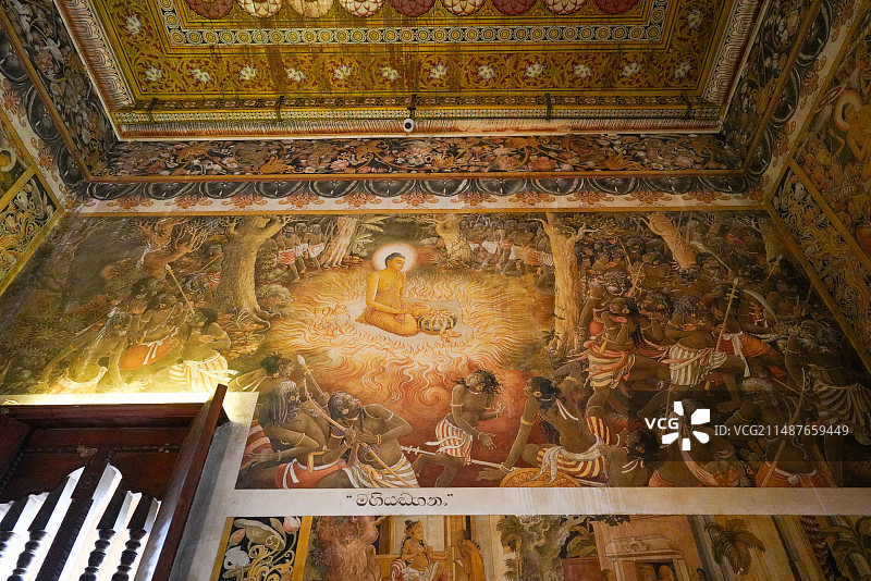 斯里兰卡 克拉尼亚大佛寺 Kelaniya Raja Maha Viharaya图片素材