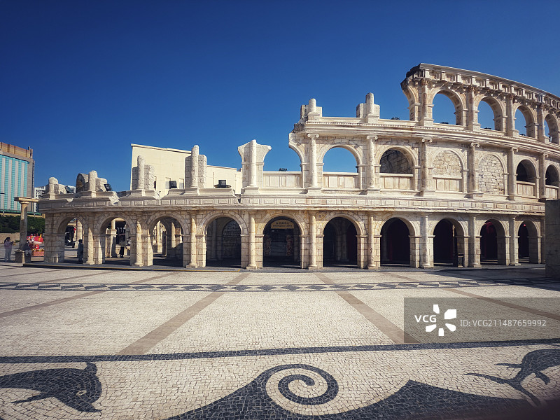 澳门渔人码头图片素材