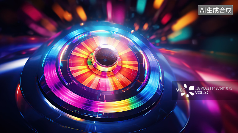 【AI数字艺术】照明设备的低角度视图图片素材