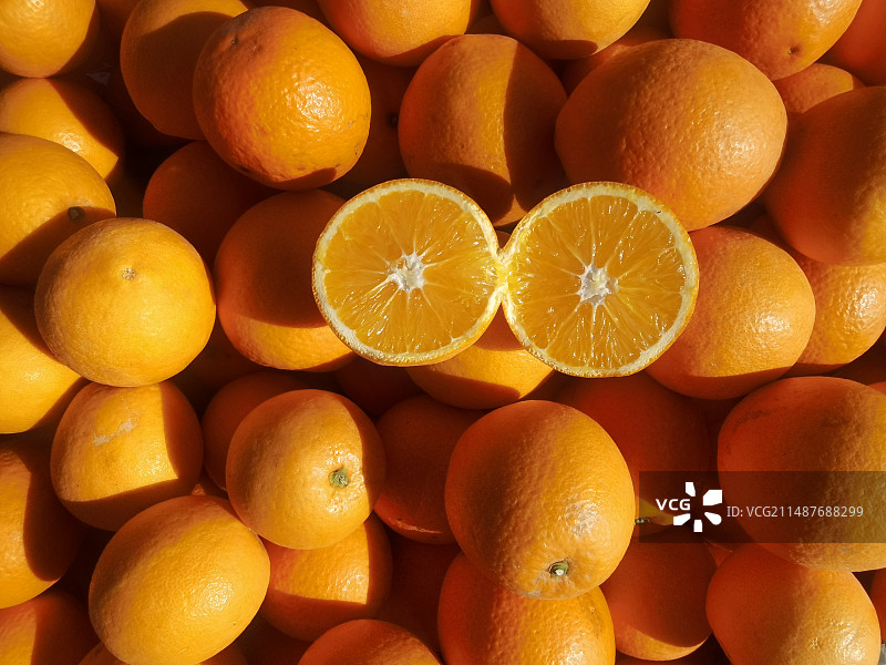 新鲜的甜橙图片素材