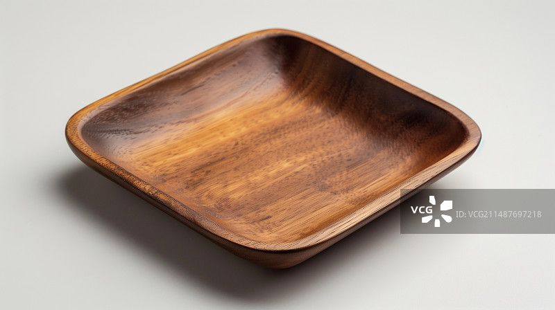 一个方形的木托盘图片素材
