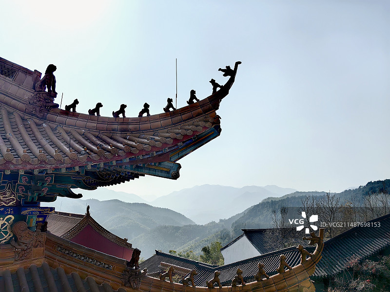 龍華寺景色图片素材