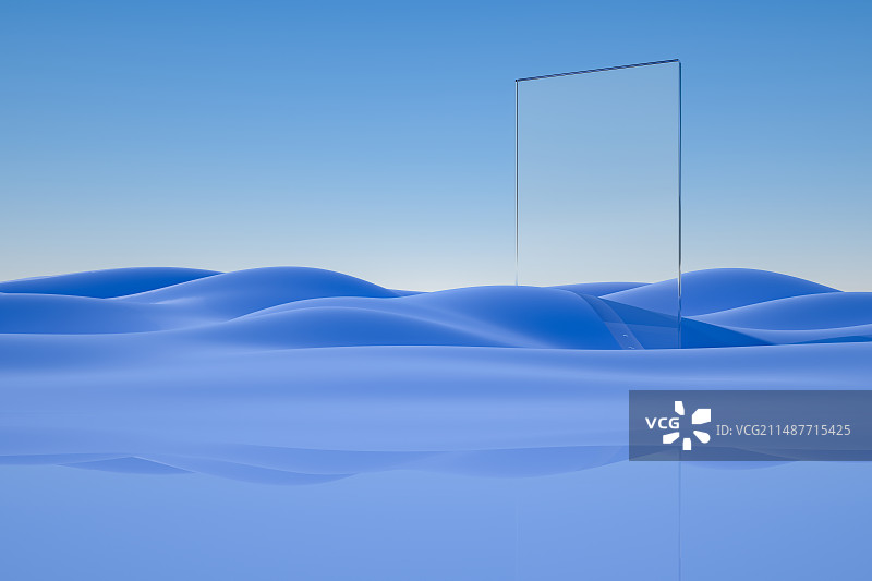 沙漠中的抽象线条空间背景图片素材