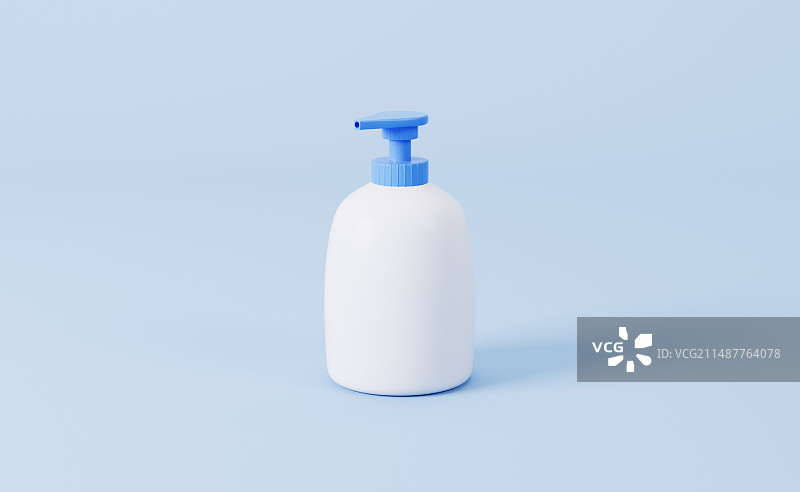 卡通瓶子3D插画图片素材