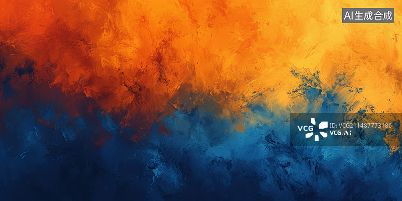 【AI数字艺术】彩色爆炸粉末背景图片素材