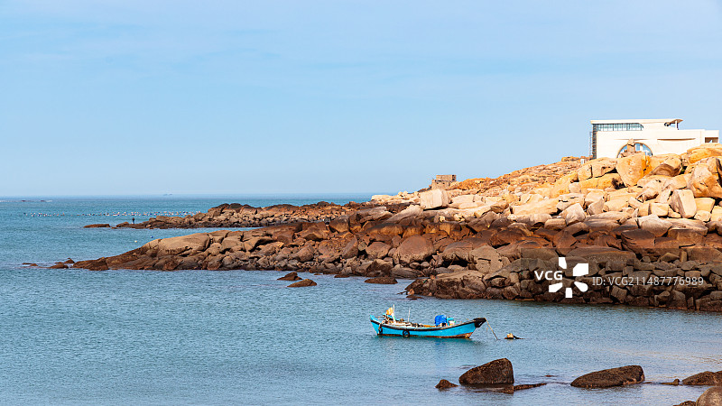 平潭猴研岛海景图片素材