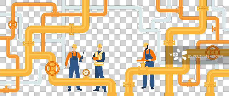 燃气泵站燃气工业图片素材