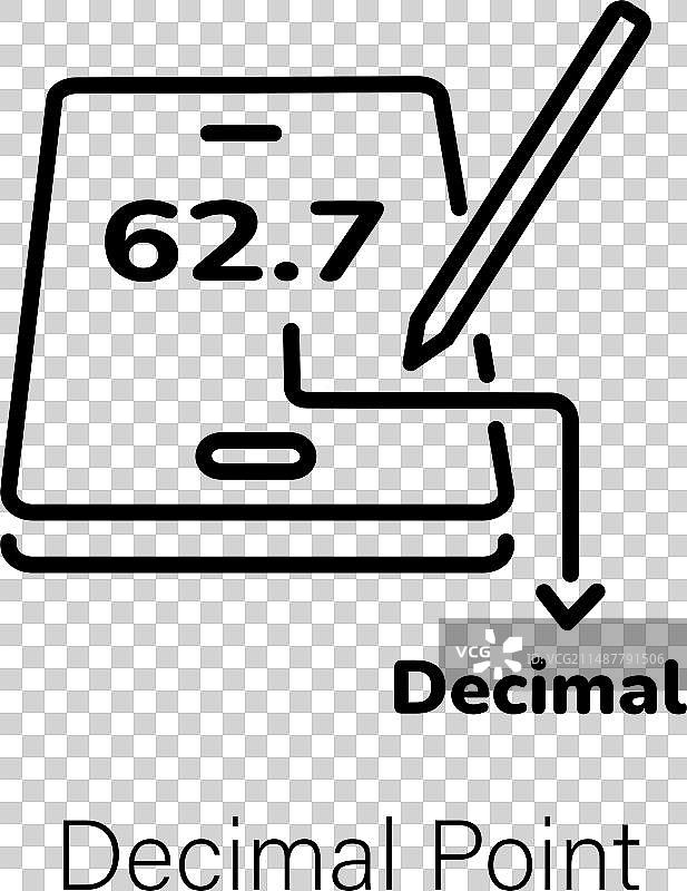 小数点图片素材