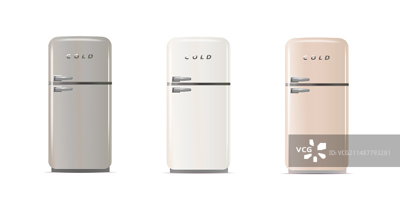 现代冰箱图片素材
