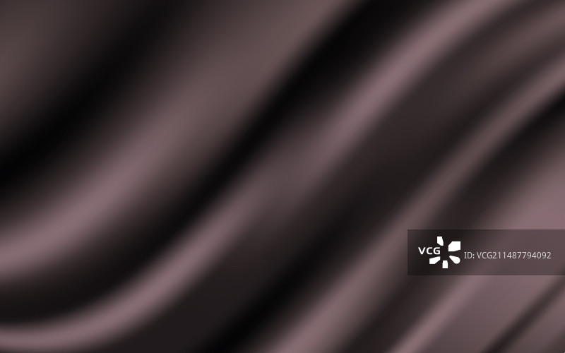 深银色豪华黑色丝绸面料背景图片素材