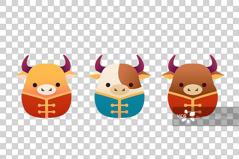 农历新年日式达摩图片素材