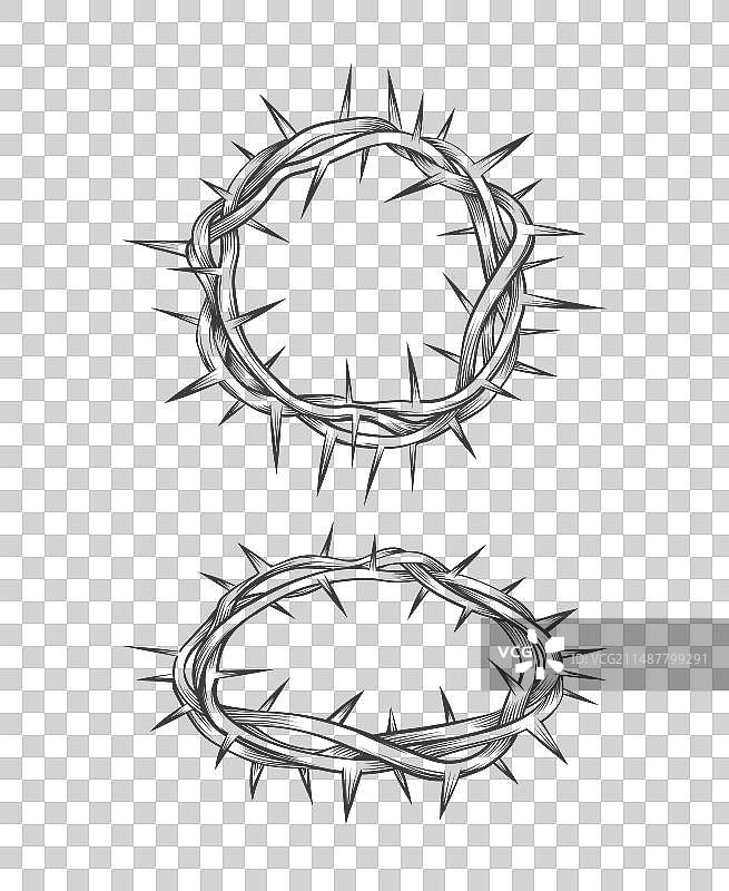 荆棘王冠图片素材