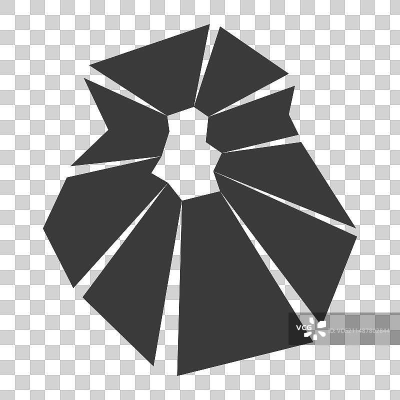 峡谷标志图标图片素材