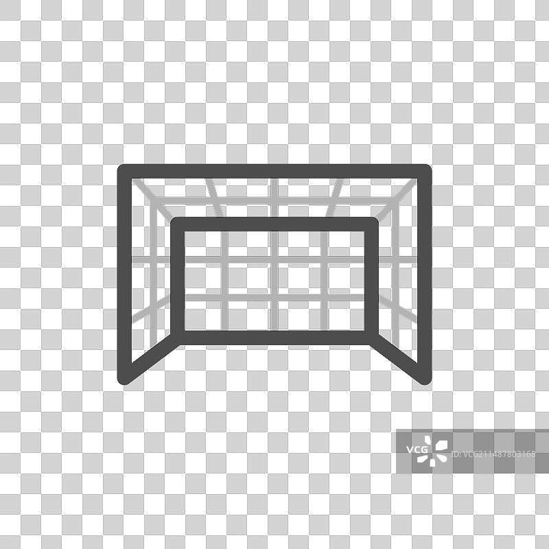 球门网扁平设计图片素材