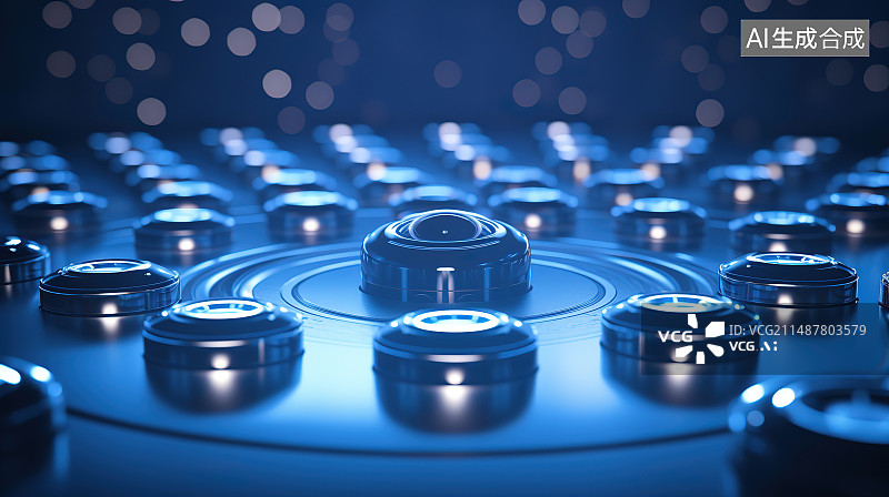 【AI数字艺术】录音设备全画面拍摄图片素材