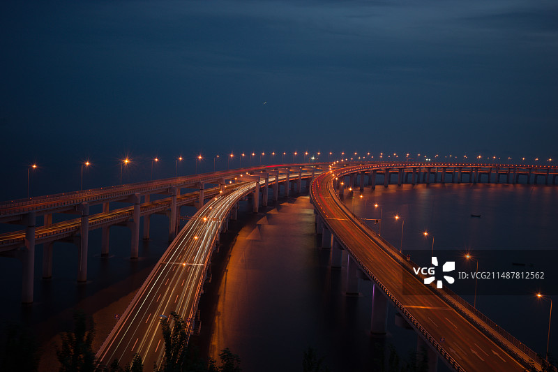 大连跨海大桥图片素材