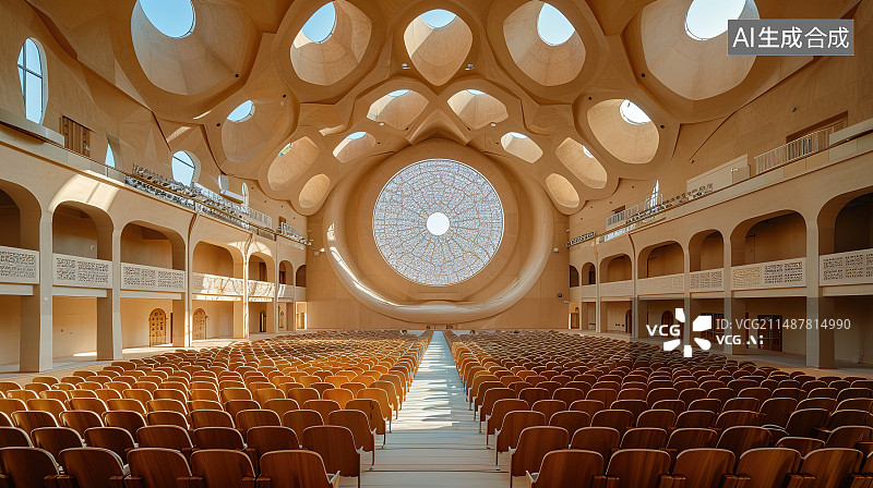 【AI数字艺术】：第一城国际会议室图片素材