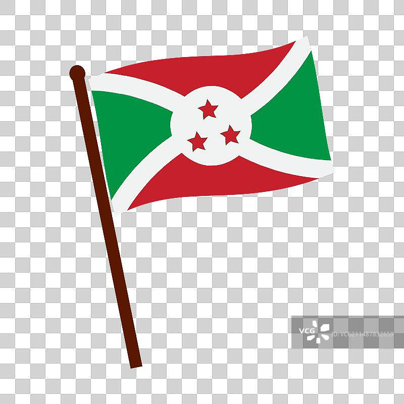 布隆迪国旗图片素材