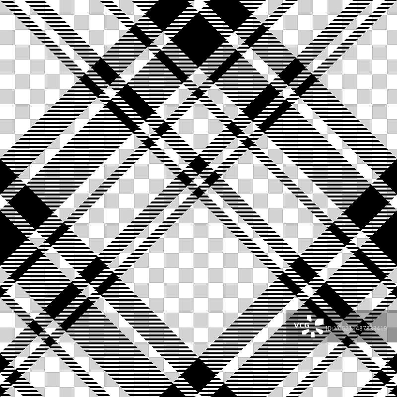 格纹格子面料纹理无缝图片素材