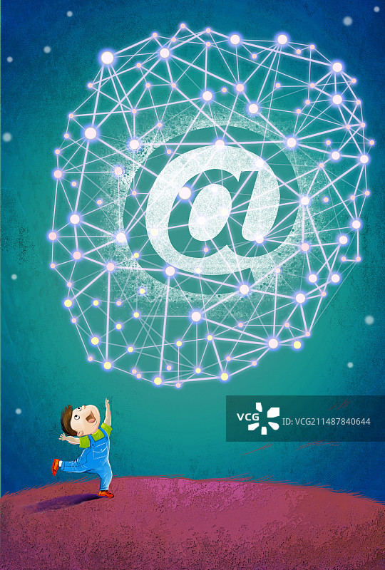 儿童，点击，网络，拥抱，未来图片素材