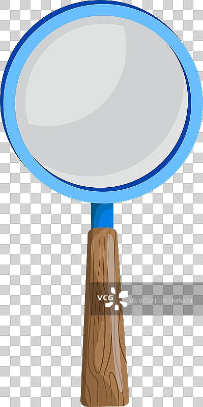 放大镜片图片素材