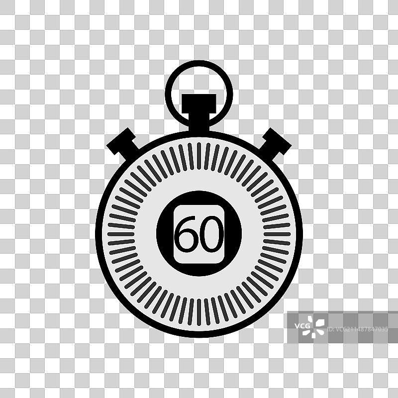 60秒定时器秒表图标图片素材