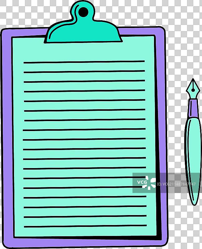 写字板和笔图片素材