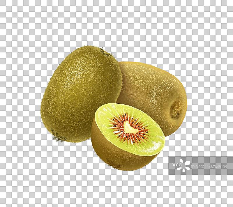 熟的猕猴桃图片素材