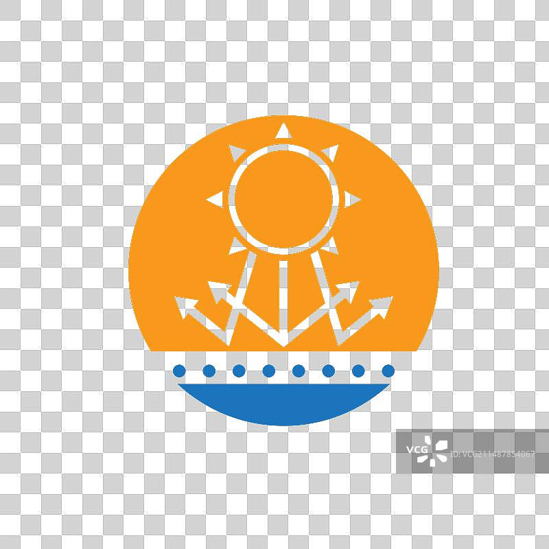 辐射防护概念图标设计图片素材