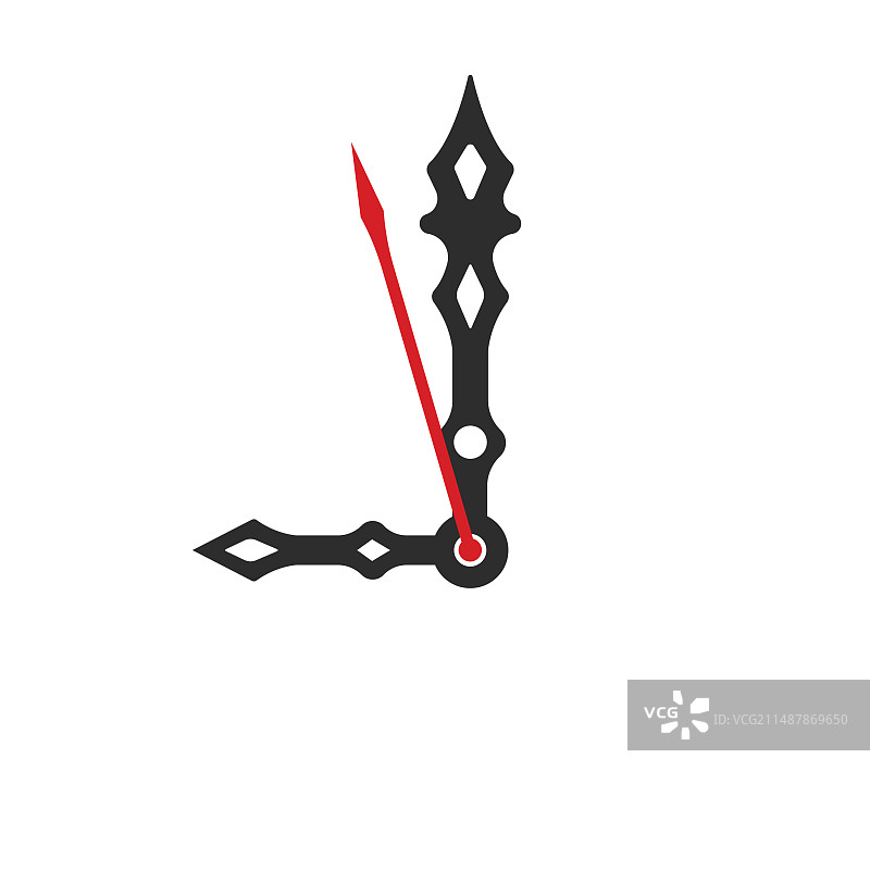 时钟指针元素设计模板图片素材