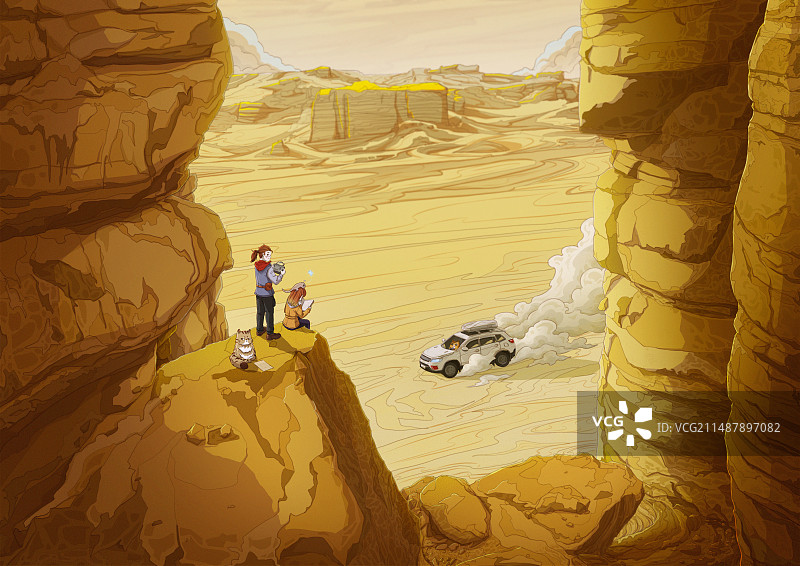 沙漠冒险图片素材